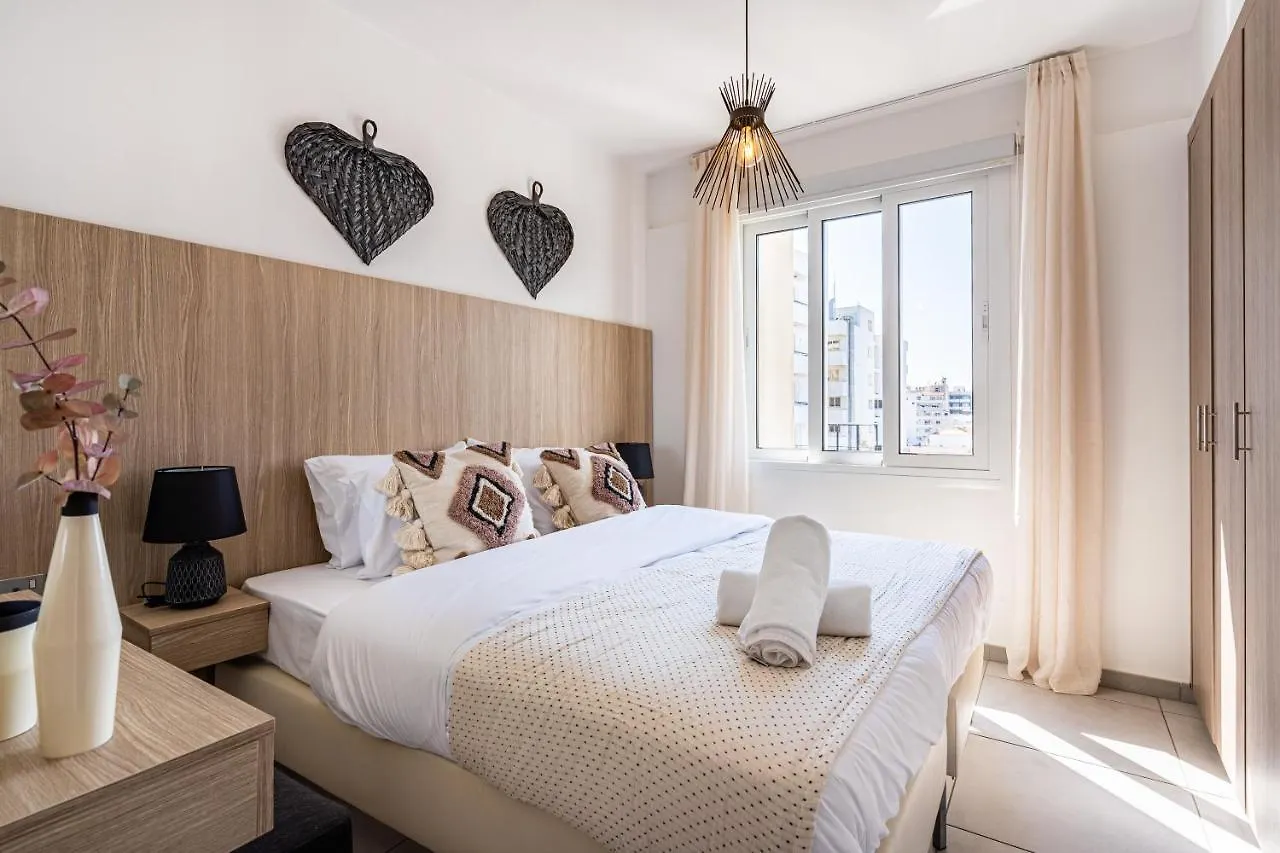 Made With Love 1-Br Apt By Finikoudes Beach Larnaca 0*,